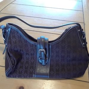 Brown Fossil Pattern Purse